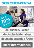 Sedlmeier Dental – Bis zu 70% beim Zahnarzt sparen
